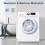 16 Pack Cleaning Pads for  WINBOT MINI2 Window Cleaning Robots, Washable Microfiber Mop Pad Window Cleaning 5