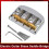 Electric Guitar Bridge with Brass Saddle Adjustable  Binding Fixed Bridge 83x53mm String Space 10.8mm 2