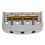 Electric Guitar Bridge with Brass Saddle Adjustable  Binding Fixed Bridge 83x53mm String Space 10.8mm 4