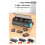 Docking Station TV per   2/OLED, Base Convertitore Video 3 In 1 con  e Alloggiamento per Schede di Gioco, Colore Bianco 6