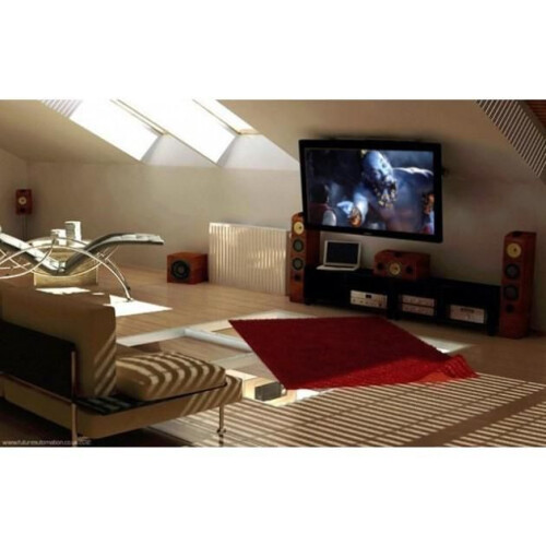 Techly Fold-Up Retractable Ceiling Mount 17"-37" Black 2