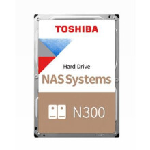 Toshiba N300 NAS Hard Drive 3.5-inch SATA 6.0 Gbit/s 7200 rpm 10 TB