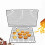 3Pcs Cake Cooling Rack, Black Carbon Steel Bread Drying Net, Baking Tool, Non Stick Cooling Net, Baking Tray, Net Rack A 6