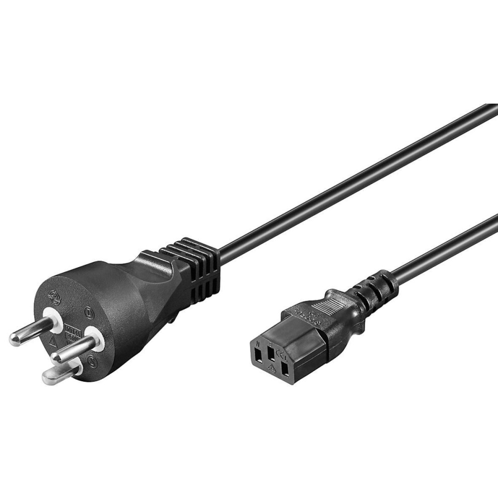 Microconnect Power Cord Denmark Type K - C13 3M 5704327790549