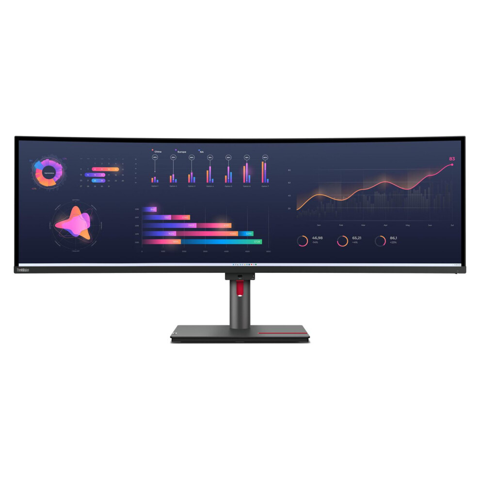 Lenovo 49" 5120 X 1440 Wled Ips 60Hz 32:9 350Cd/Mâ² 4Ms 178Â / 178Â