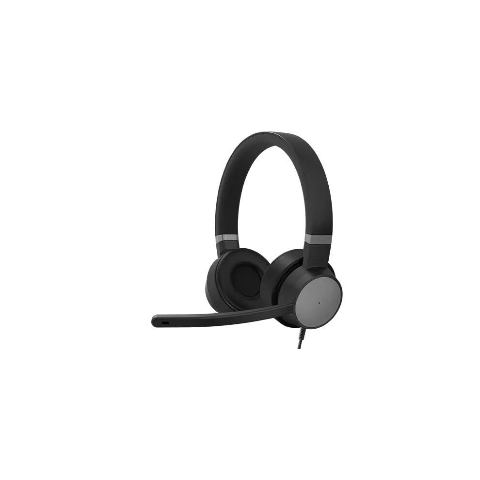 Lenovo Go Wired Anc Headset (Thunder ) Black