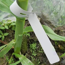 500Pcs Plastic Plant Labels Wrap Around Tree Tags, Adjustable Nursery Garden Labels Plant Tags