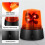 2Pcs Rotating Strobe Light, 360 Degree Rotating Light, Disco Bar Party Decorative Light Red 4