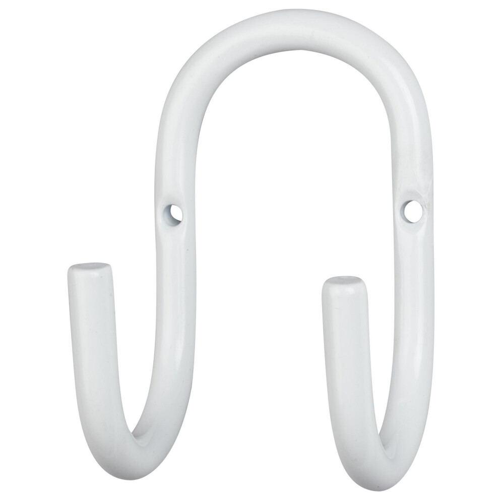 Vivolink Wall Cable Organizer White W/ White Screws 5708952000097