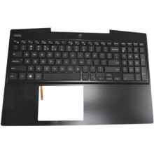 Dell Laptop keyboard assembly for Dell G5 5500 US-International layout backlit design compatible with specific models.
