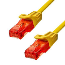 ProXtend CAT6 U/UTP CU LSZH Ethernet Cable Yellow 5m