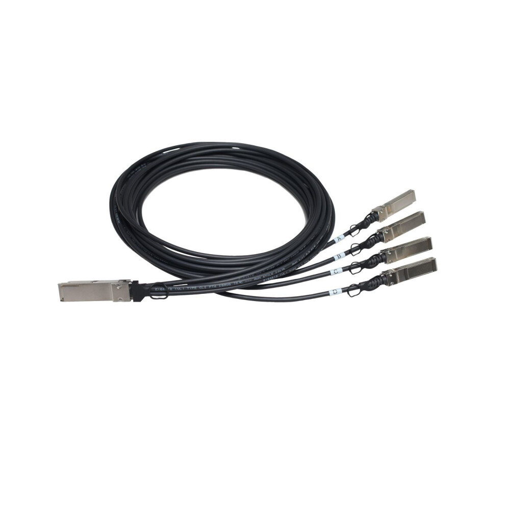 Hewlett Packard Enterprise Hp X240 40G Qsfp+ To 4X10g Sfp+ 5M Direct Attach Copper Splitter Cable 5715328131712