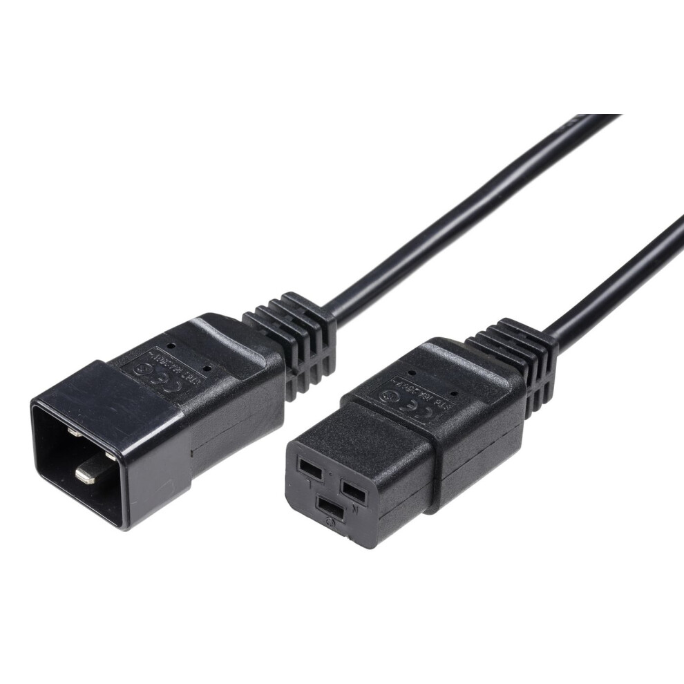 Microconnect Extension Cord C19 - C20 05M 5712505748626