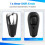 Gear Shift Knob Automatic Shift Knob for  Focus MK2 Fiesta 2005 - 2012 Silver 5