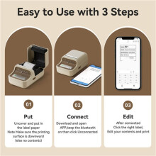 Niimbot B21 Portable Thermal Label Printer Adhesive Sticker Printers for Home Office for Mobile Phone