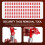Peg Hook Lock Stop Lock 100 Pieces Plastic Red Stop Lock Anti-Theft Lock Retail Pin Hook Safety Display Hook Lock 8