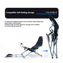 Kit di Rinforzo per il Montaggio Dei Pedali per Simulatore di Guida, Connettore di Fissaggio per il Sedile per Playseat Challenge X Edition, Colore