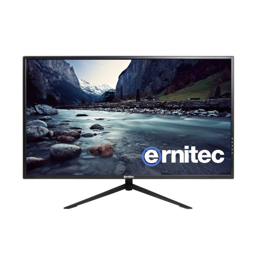 Ernitec 32" 24/7 Full-Hd Surveillance Monitor. 1X Hdmi 2.0 1X Vga 2X Bnc In 1X Bnc Out 2X Speakers 5715063392003