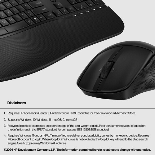HP HP 685 Comfort Dual-Mode Keyboard and Mouse Combo 2
