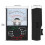 Multimeter, AC/ Volt 1000V Voltmeter Ampere Volt Ohm Spannungsprüfer mit Messleitungen 9