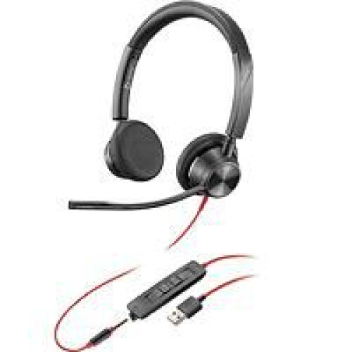 Poly Blackwire 3320 Microsoft Teams Certified USB-C Headset