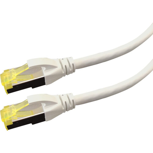 LOGON PREMIUM CAT6A S/FTP LSOH 15M White