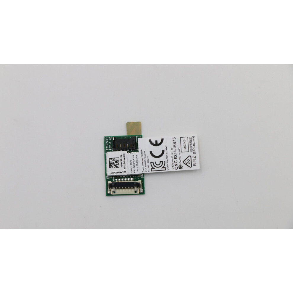 Lenovo Wireless Nfc Module Designed For Thinkpad T490 P43s P14s And T14 Models Enabling Nfc Functionality.