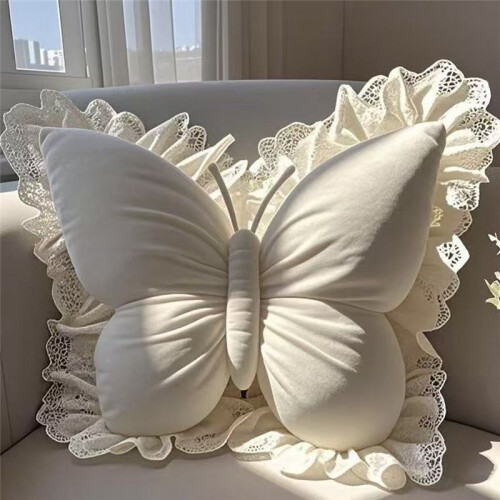 Princesa Borboleta Almofada de Escritório Sala de Estar Quarto Carro Sofá Almofada Casa Nova Almofada Quarto Roxo 1