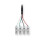 Teltonika Networks Power cable with 4-way screw terminal 2