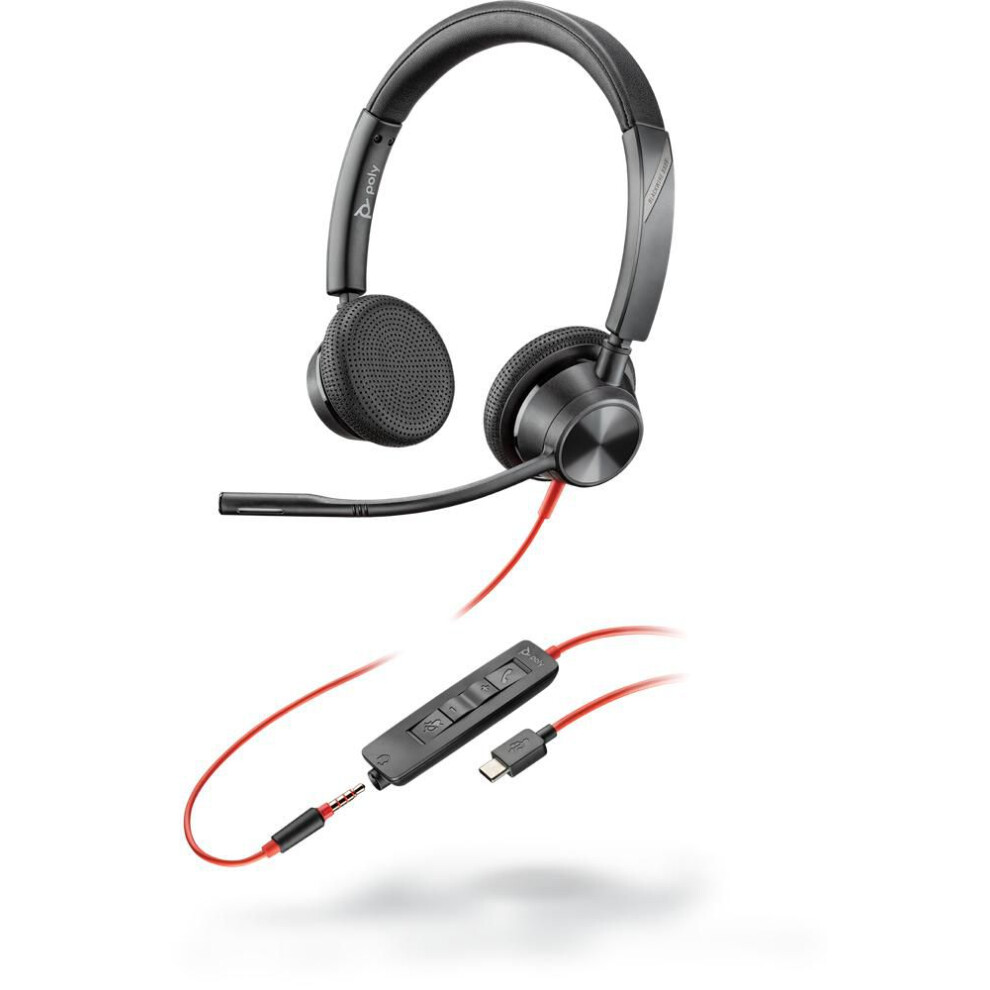 Poly Blackwire 3325 Microsoft Teams Certified Usb-C Headset 5715063369777