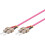 MicroConnect Optical Fibre Cable SC-SC Multimode Duplex OM4 (Erica Violet) 2m 1