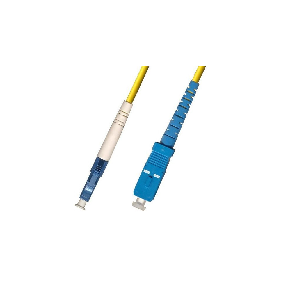 Microconnect Optical Fibre Cable Lc-Sc Singlemode Simplex Os2 (Yellow) 1M Yellow 5712505193907