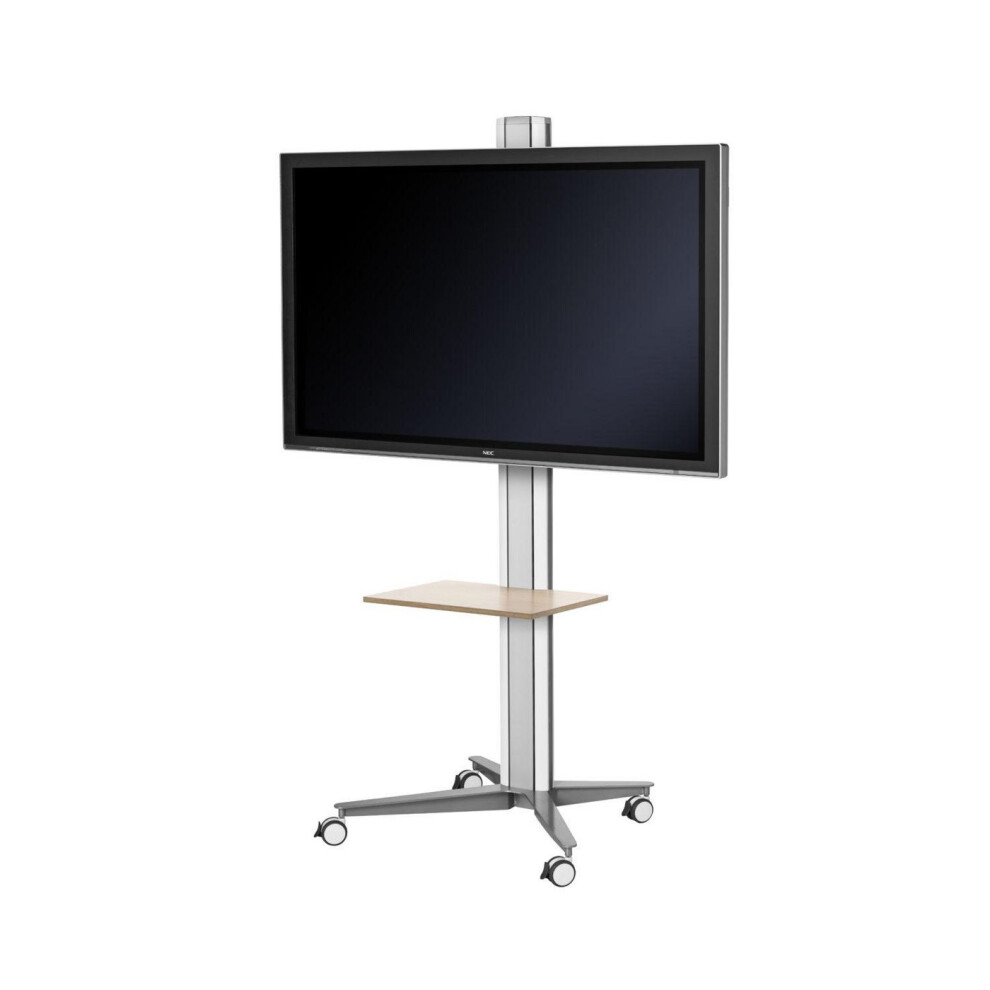 Sms Flatscreen X Fh M1455 Ws - Mobile Trolley. 65" - 98" Displays Max. 100 Kg. Vesa 200X200 - 400X800 - Silver/White 5704327022596
