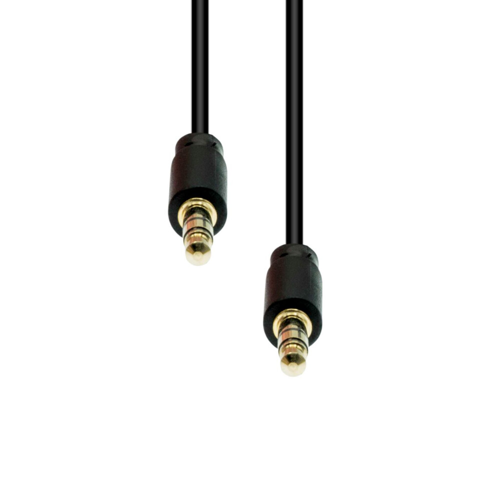 Proxtend Mini-Jack 4-Pin Slim Cable M-M 1M Black 5714590026870