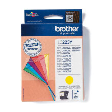 Brother The Brother LC223Y Yellow Ink Cartridge â“ Single Pack. Prints 550 pages.