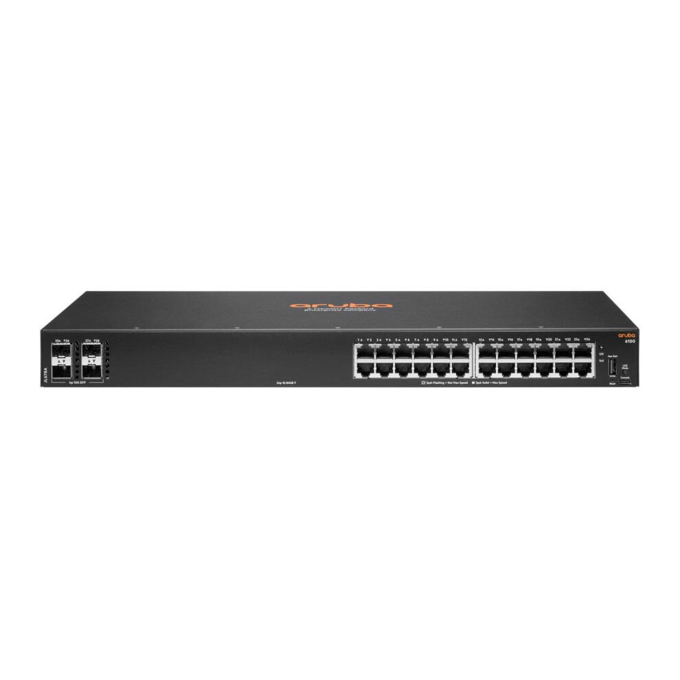 Hewlett Packard Enterprise Aruba 6100 24G 4Sfp+ Switch 5704174976455