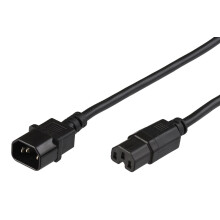 MicroConnect Extension Cord C14 - C15 1.5m