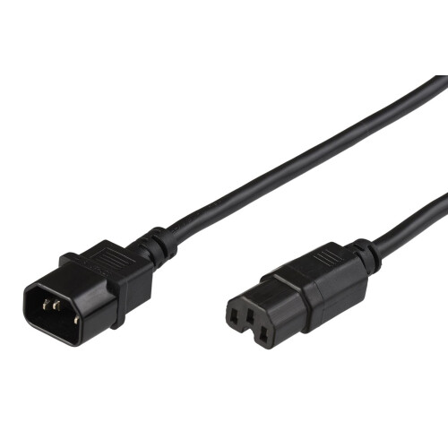 MicroConnect Extension Cord C14 - C15 1.5m