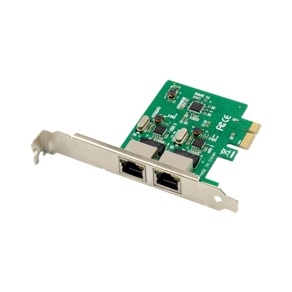 Microconnect Pci-E 8111F Dual-Rj45 Gigabit Ethernet Nic 5704174593195