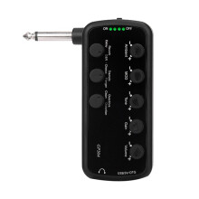Guitar Amplifier Guitar Effects Portable Headphone Amplifier Plug and for Electric Guitar Musical Instrument