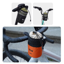 ENLEE Bolsa de Bicicleta 1L Portátil Frontal Multifuncional para Bicicletas, Garrafas de Água, Bolsas para Ciclismo e Atividades Ao Ar Livre C