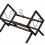 Record Rack, Desktop Book and Magazine Rack, Metal Display Rack, CD Record Multifunctional Organizer, Storage Rack 1