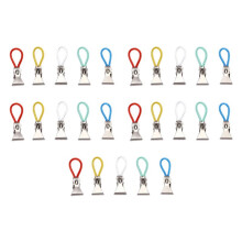 Clothes Pegs Clothespins Colorful Laundry Tea Towel Hanging Clips Loops Towel Clips Kitchen Bathroom Clips