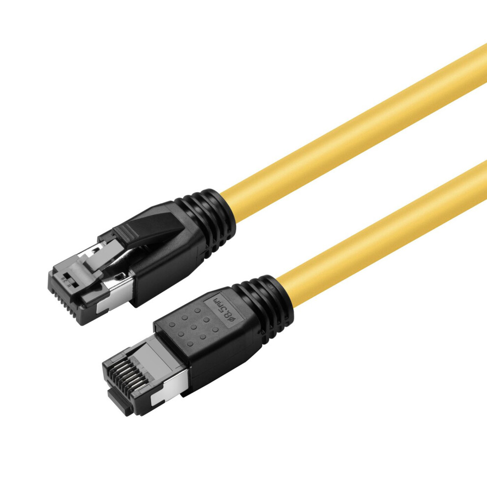 Microconnect Cat8.1 S/Ftp 050M Lszh Shielded Network Cable Awg 24 Yellow 5704174652458