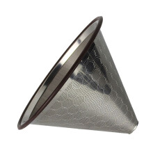 Stainless Steel Coffee Filter Reusable Pour over Coffee Filter Coffee Maker Filter Coffee Dripper Strainer Funnel