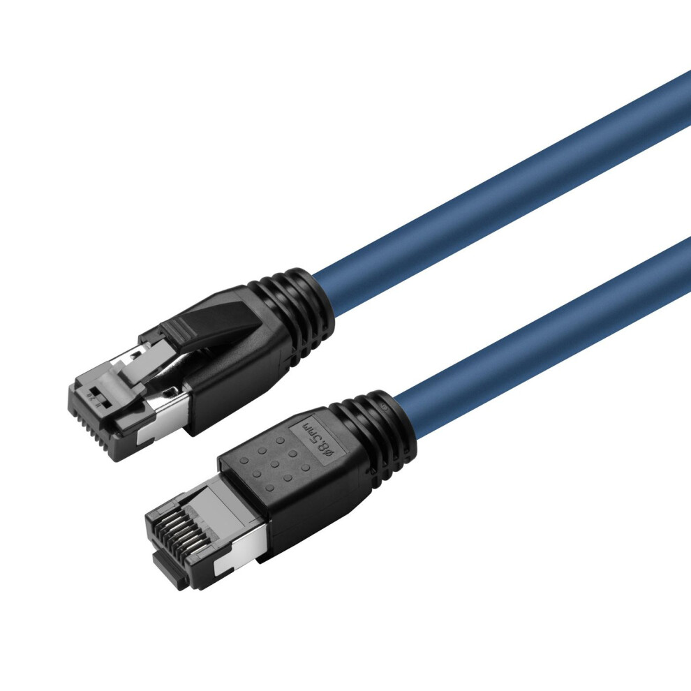 Microconnect Cat8.1 S/Ftp 050M Lszh Shielded Network Cable Awg 24 Blue 5704174652366