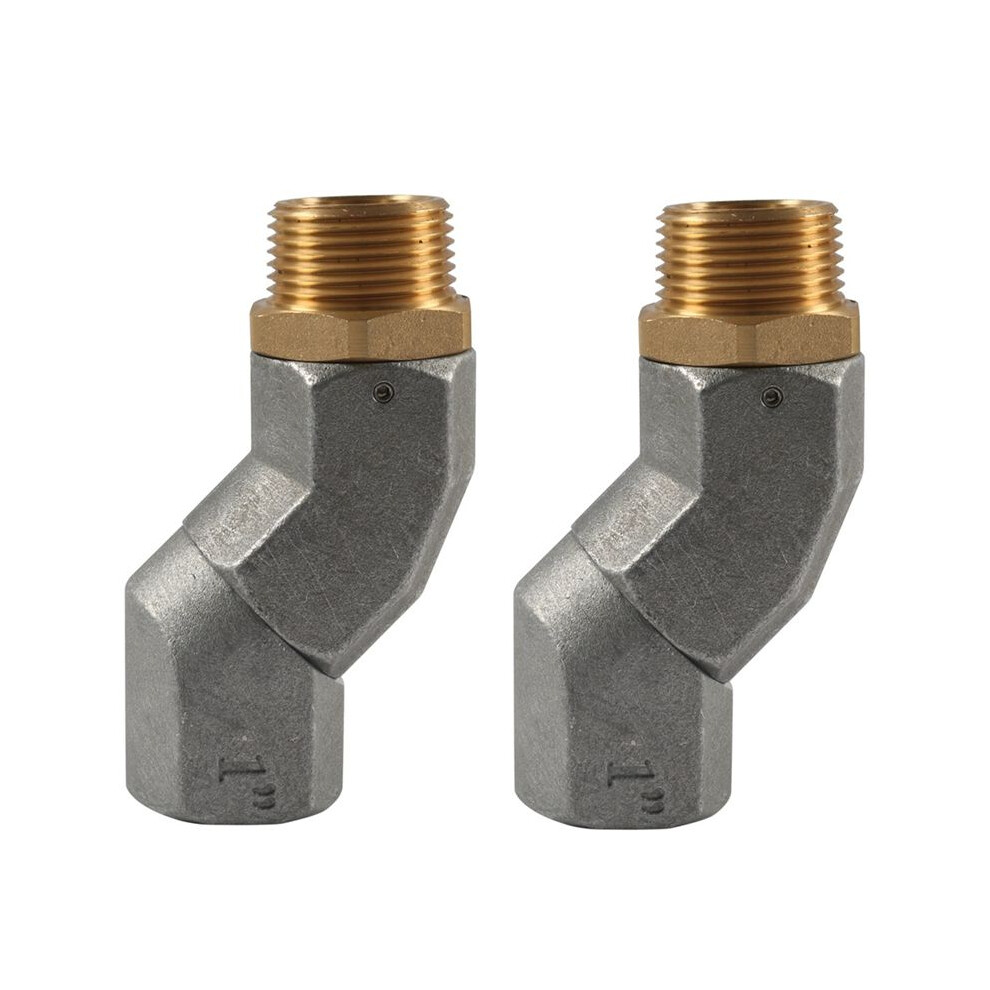 1Inch Npt Fuel Transfer Hose Swivel 360 Rotating Connector For Fuel Nozzle Multi Plane Swivel 2Pcs 4711627409881