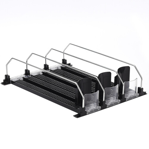 Large Black Fridge Can Dispenser