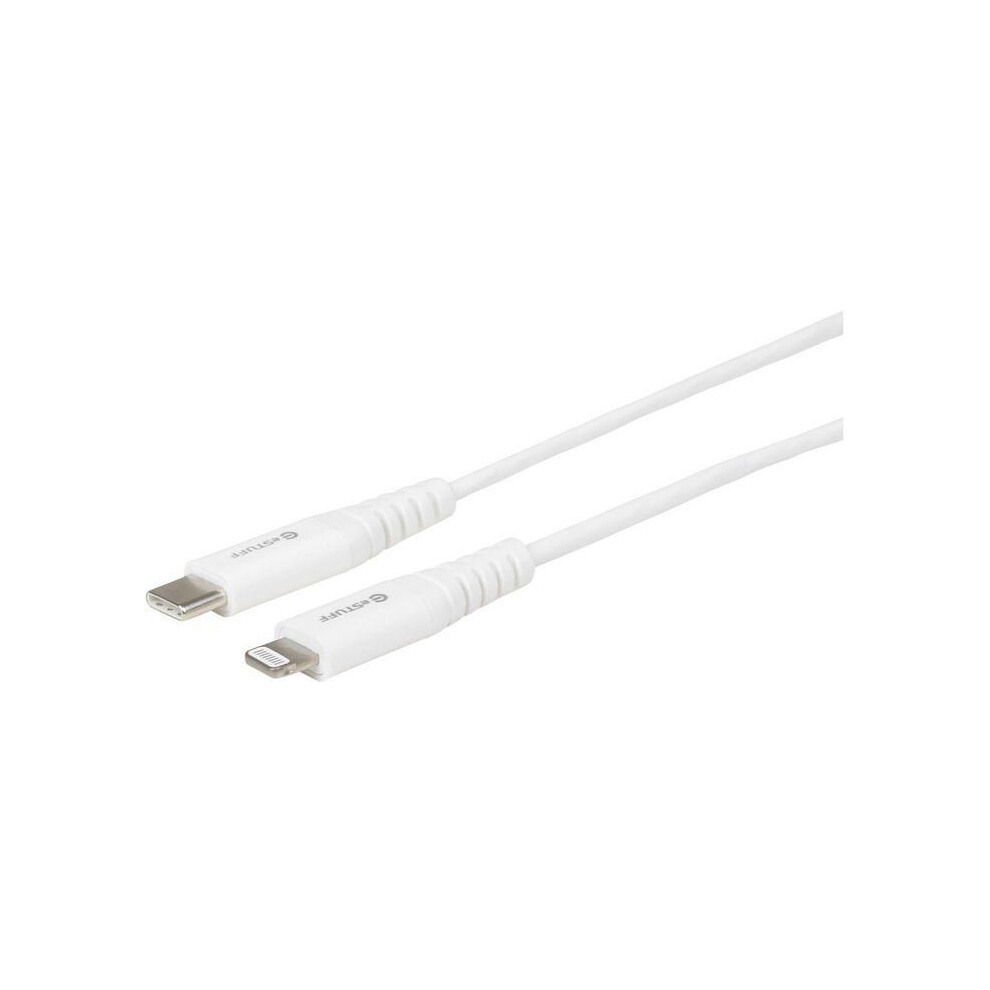 Estuff Usb-C Lightning Cable Mfi 2M Bulk White 5704174534952