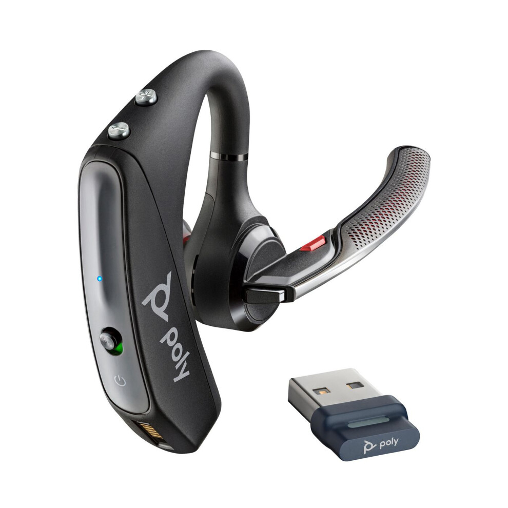 Poly Poly Voyager 5200 Usb-A Bluetooth Headset +Bt700 Dongle 017229191556